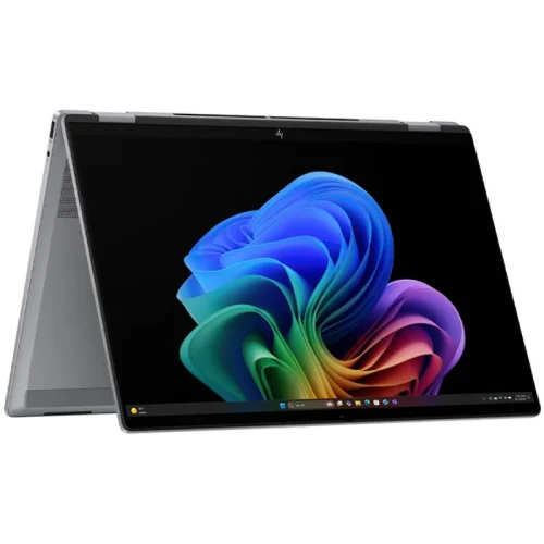 Ordinateur portable HP OmniBook X Flip AI 16-as0006nk 2-en-1 (Intel® Core™ Ultra 7 258V/32Go/1To SSD/16''/3K/Tactile/OLED/120Hz) - Argent glacier