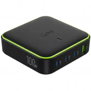 Goui GAN Chargeur de bureau 100W - Noir