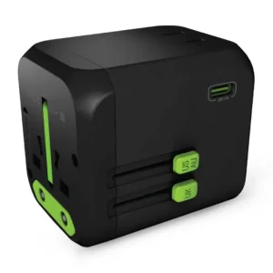 Goui UniqPD Chargeur Universel de Voyage - Noir/Vert