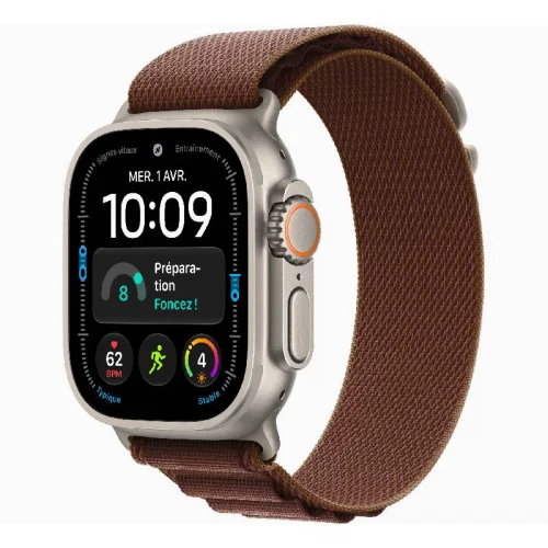 Apple Watch Ultra 4 Boîtier 49 MM en Titane (2026) - Bordeaux
