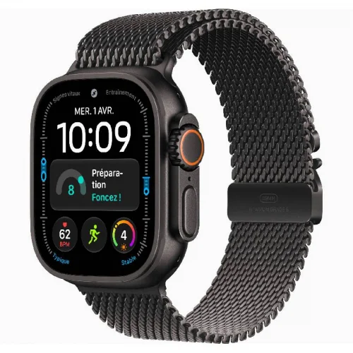 Apple Watch Ultra 4 Boîtier 49 MM en Titane (2026) - Noir