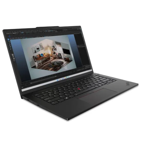 Station de travail mobile Lenovo ThinkPad P14s Gen 5 (Intel® Core™ Ultra 9 185H/32Go/512Go SSD/14,5\'\'/3k) Image 4