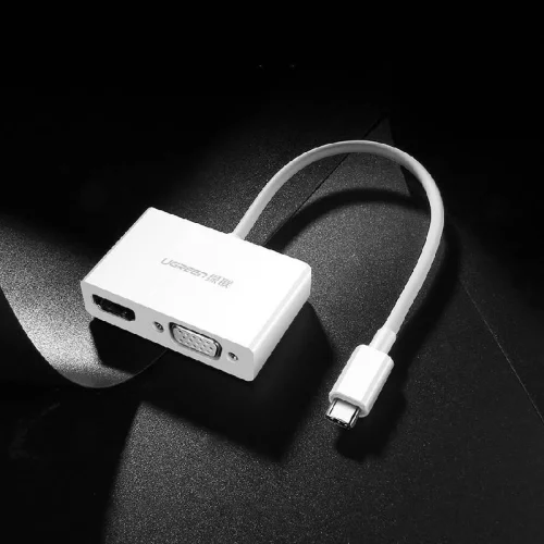 Adaptateur Ugreen convertisseur vidéo USB - C to HDMI / VGA Image 1