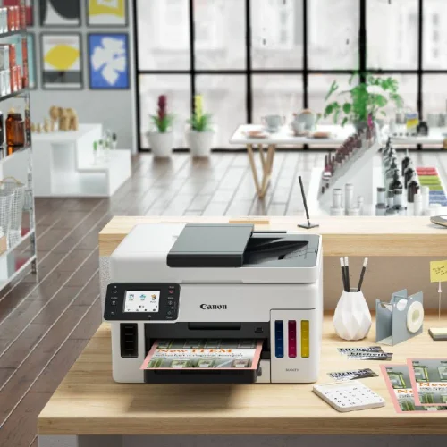 Canon Imprimante multifonction 3 en 1 à réservoirs rechargeables MAXIFY GX6040 Image 7