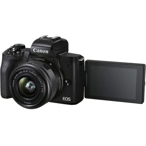 Appareil photo Canon EOS M50 Mark II + Objectif EF-M 15-45mm f/3.5-6.3  Image 1