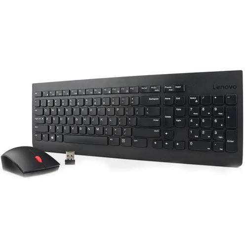 Lenovo Combiné clavier et souris sans fil Essential - (Français/Noir) Image 3