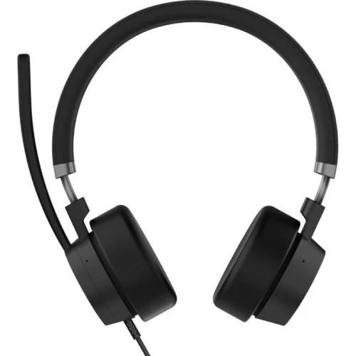 Micro-casque filaire Lenovo Go ANC - Noir Image 2