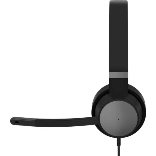 Micro-casque filaire Lenovo Go ANC - Noir Image 3