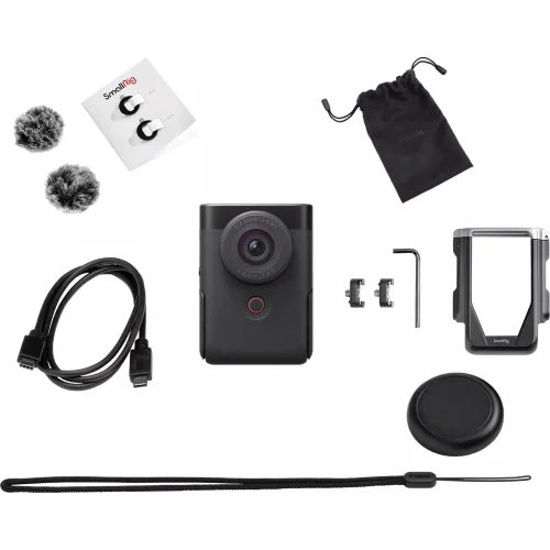 Kit de vlogging avancé Canon PowerShot V10 - Argent Image 4