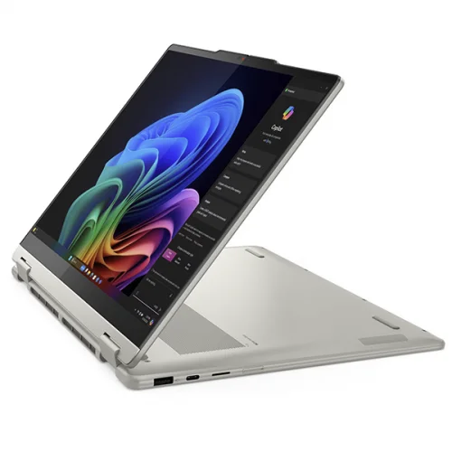 Pc portable Lenovo Yoga 7 2-in-1 Gen 10 (AMD Ryzen™ AI 5 340/16Go/512Go SSD/14\'\'/OLED/Convertible/Tactile) - Seashell Image 10