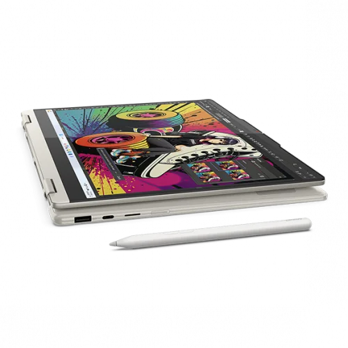 Pc portable Lenovo Yoga 7 2-in-1 Gen 10 (AMD Ryzen™ AI 5 340/16Go/512Go SSD/14\'\'/OLED/Convertible/Tactile) - Seashell Image 7