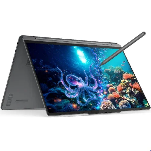 Pc portable Lenovo Yoga 9 14\'\' Aura Edition 2-in-1 (Intel® Core™ Ultra 7 258V/32Go/1To SSD/14\'\'/4K/OLED/Tactile) - Bleu cosmique Image 1