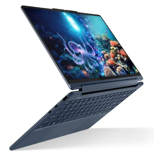Pc portable Lenovo Yoga 9 14\'\' Aura Edition 2-in-1 (Intel® Core™ Ultra 7 258V/32Go/1To SSD/14\'\'/4K/OLED/Tactile) - Bleu cosmique Image 2