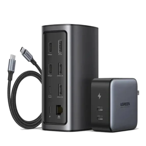 Ugreen Hub USB-C Revodok 12 en 1 Supporte PD - 100W  Image 1