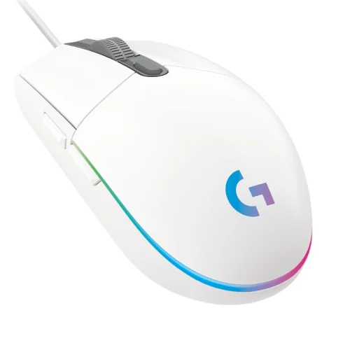 Souris Gaming Filaire Logitech G102 LIGHTSYNC - Blanc Image 3
