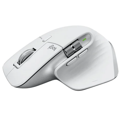 Souris sans fil Logitech MX Master 3S - Gris pâle Image 3