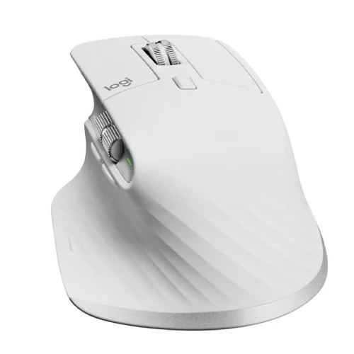 Souris sans fil Logitech MX Master 3S - Gris pâle Image 4