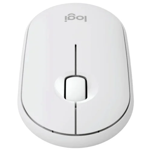 Souris sans fil Logitech Pebble Mouse 2 M350s - Blanc Image 1