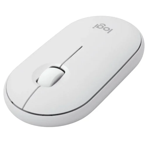 Souris sans fil Logitech Pebble Mouse 2 M350s - Blanc Image 2