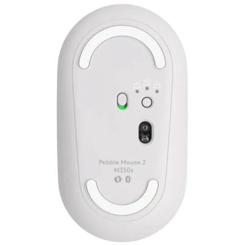 Souris sans fil Logitech Pebble Mouse 2 M350s - Blanc Image 3