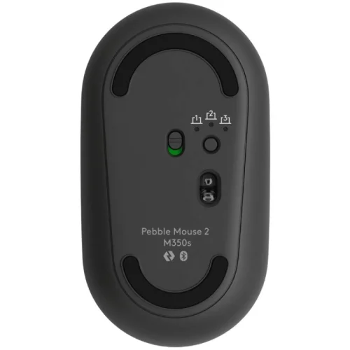 Souris sans fil Logitech Pebble Mouse 2 M350s - Graphite Image 1