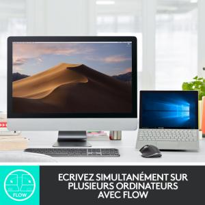 Clavier rétroéclairé sans fil Bluetooth avancé Logitech MX Keys Plus - Graphite Image 8