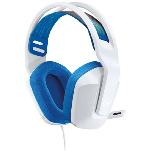 Logitech casque gaming filaire G335 - Blanc Image 1