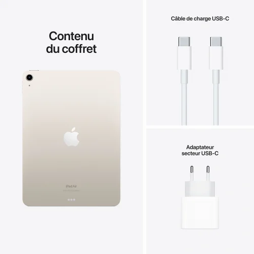 Apple iPad Air (64Go/WIFI-cellular) - Or (5ᵉ génération) Image 4