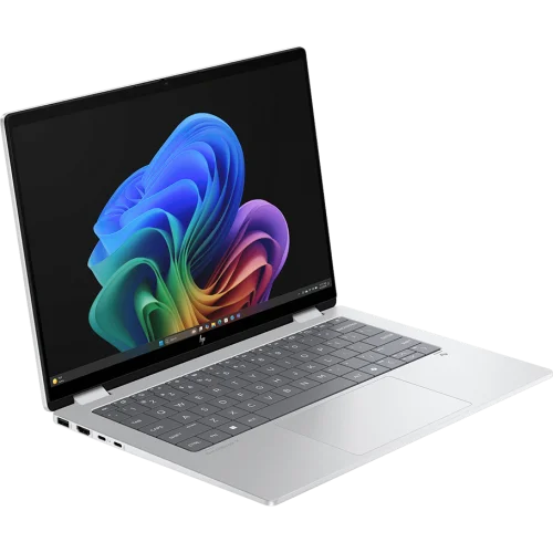 Ordinateur Portable HP OmniBook X Flip AI 14  2-en-1 (Intel® Core™ Ultra 7 256V/16Go/1To SSD/14\'\'/2K/Tactile) - Argent glacier Image 7