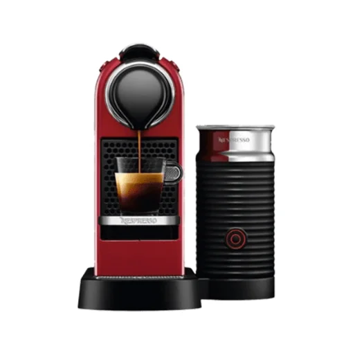 Nespresso Machine à café Original CitiZ & Milk- Rouge Cerise Image 5