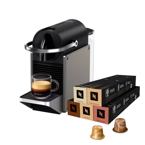 Nespresso Machine à café Original Pixie - Titane Image 2