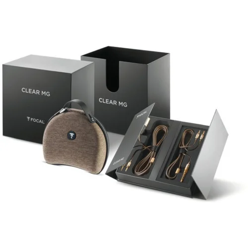 Casque Filaire Haute Fidélité Focal Clear MG - Marron Image 2