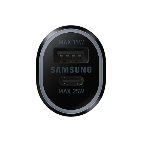Samsung Double chargeur 40 W pour voiture - Noir Image 1