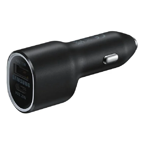 Samsung Double chargeur 40 W pour voiture - Noir Image 2
