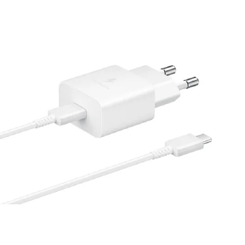 Samsung Chargeur Secteur USB-C Power Delivery 15W ( Avec Câble )- Blanc Image 4