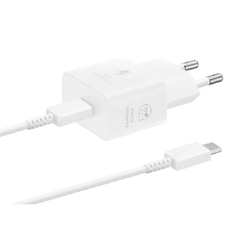 Samsung Adaptateur secteur 25W (avec câble) - Blanc Image 1