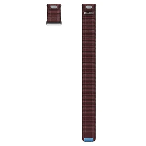 Samsung Bracelet en tissu pour Galaxy Watch7 (S/M) - Wine Image 1