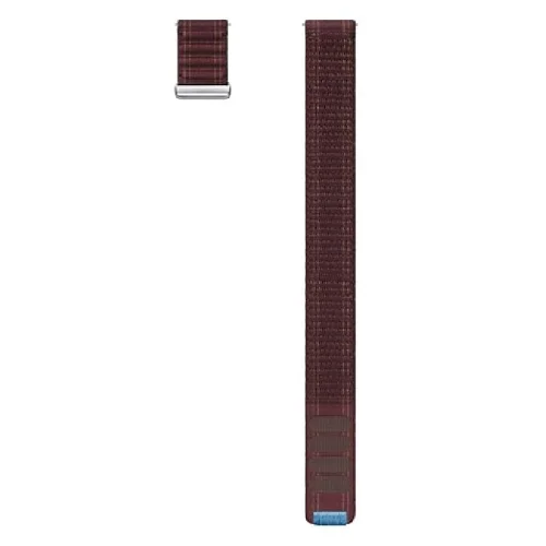 Samsung Bracelet en tissu pour Galaxy Watch7 (S/M) - Wine Image 2