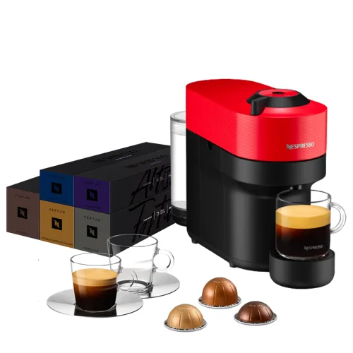 Nespresso machine à café Vertuo POP - Rouge Image 3