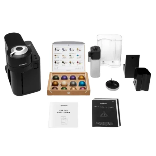 Nespresso machine à café Vertuo Lattissima - Noir Image 5