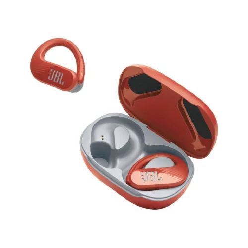 Écouteurs de sport étanches sans fil Bluetooth JBL Endurance Peak 3 - Orange Image 1