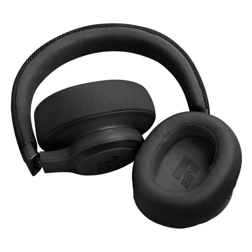 Casque sans fil circum-auriculaire avec Réelle Réduction de Bruit Adaptative JBL Live 770NC - Noir Image 2