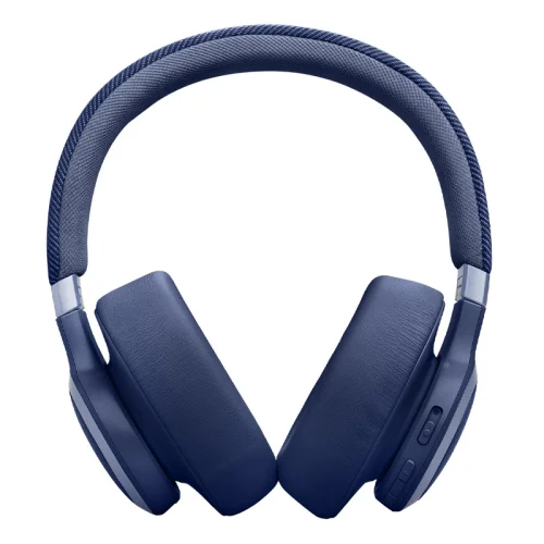 Casque sans fil circum-auriculaire avec Réelle Réduction de Bruit Adaptative JBL Live 770NC - Bleu Image 1