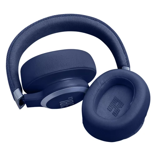Casque sans fil circum-auriculaire avec Réelle Réduction de Bruit Adaptative JBL Live 770NC - Bleu Image 2