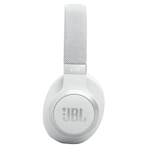 Casque sans fil circum-auriculaire avec Réelle Réduction de Bruit Adaptative JBL Live 770NC - Blanc Image 3