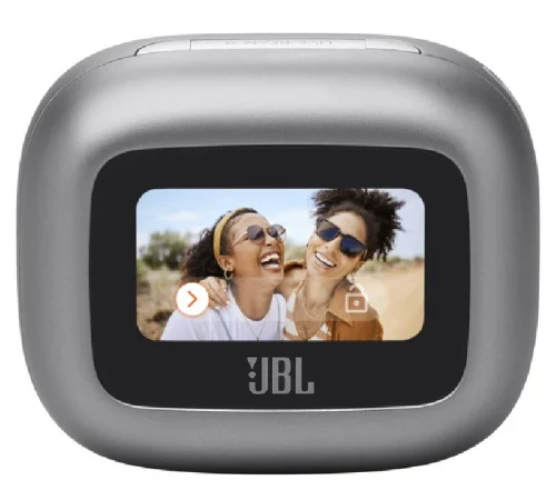  JBL Live Beam 3 - Écouteurs sans fil Bluetooth avec réduction de bruit - Argent Image 5