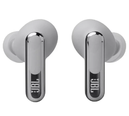  JBL Live Beam 3 - Écouteurs sans fil Bluetooth avec réduction de bruit - Argent Image 8