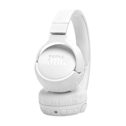 Casque sans fil à réduction de bruit adaptative JBL Tune 670NC - Blanc Image 2