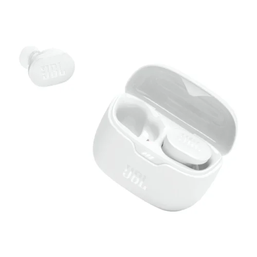 Écouteurs sans fils Bluetooth Intra-auriculaires avec Réduction de Bruit JBL Tune Buds - Blanc Image 5