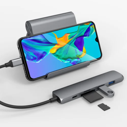 Adaptateur multiport USB-C 6 en 1 Image 1